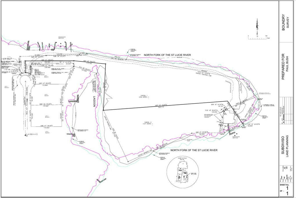 Site Plan for permit in Freefort City Accused of Damaging the Shoreline. We Proved Nature Did It.