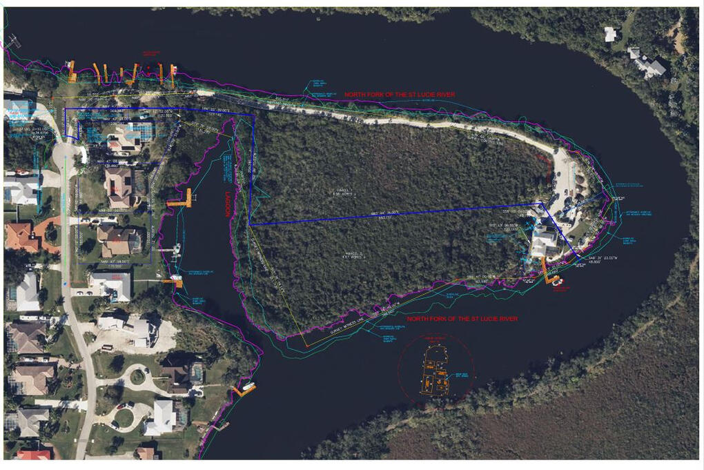 Site Plan for permit in Freefort City Our forensic site analysis using satellite data from 1962–2024 overturned a $10,000 environmental fine for this waterfront property owner.